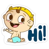 Billy The Baby sticker pack