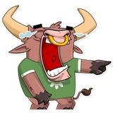 Ringo the Bull sticker pack