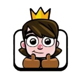 Clash Royale Emote sticker pack