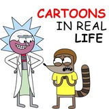 Cartoons In Real Life