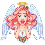 Christmas Angel sticker pack