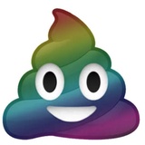 Colorful Poops sticker pack