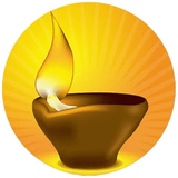 Diya Candle sticker pack