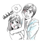 Doddle Couple in love sticker pack