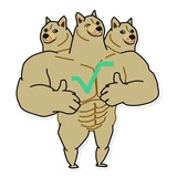 Doge Coin sticker pack