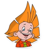 Dunno on the Moon sticker pack