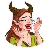 Maleficent sticker pack