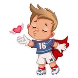 Football Guy sticker pack