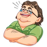 Gabe Newell sticker pack