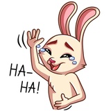 Gentle Rabbit sticker pack