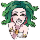Medusa sticker pack