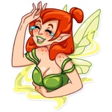 Green Fairy sticker pack