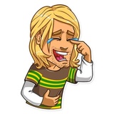 Kurt Cobain sticker pack