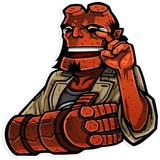 Hellboy sticker pack