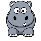 Funny Hippo