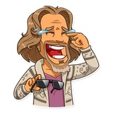 The Dude sticker pack