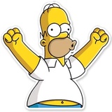 Homer Simpson sticker pack