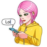 Internet Addiction sticker pack