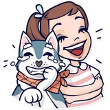 Jess and Jack sticker pack