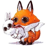 Kawaii Death sticker pack