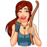 Tomb Raider sticker pack