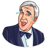 Leslie Nielsen sticker pack