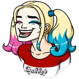 Harley Quinn sticker pack