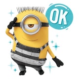 Cool Minions sticker pack