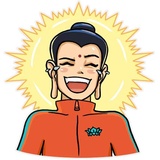 Modern Buddha sticker pack