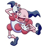 Mr. Mime sticker pack