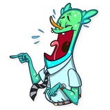 Office Plankton sticker pack