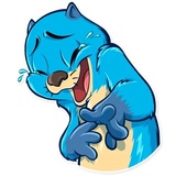 Otter Mr. Otto sticker pack