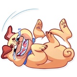 Pugford the Pug sticker pack