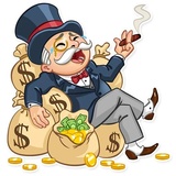 Monoply sticker pack