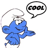 Smurf Puffy sticker pack