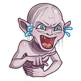 Gollum sticker pack