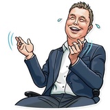 Elon Musk sticker pack