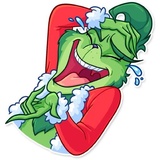 Grinch sticker pack