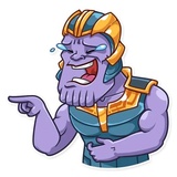 Thanos sticker pack