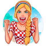 Cheerleaders 2018 sticker pack