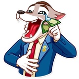 The Wolf of Wall Street sticker pack