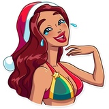 Tropical Holidays sticker pack