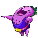 The Vegan Six sticker pack