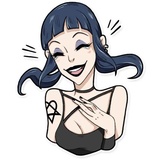 Bad Girl sticker pack