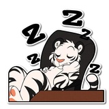 White Tiger sticker pack