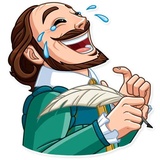Shakespeare sticker pack