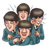 The Beatles sticker pack
