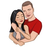 With Love M&M sticker pack