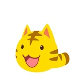 Yellow Kitten sticker pack