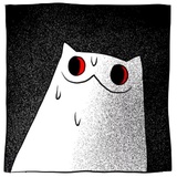 Gloomy Cat sticker pack